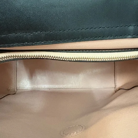 Kate Spade Megyn Sommerville Road Black Leather Backpack - Picture 5 of 6